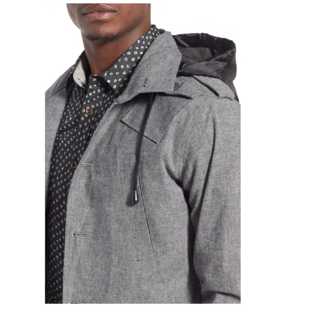 Kane & Unke Trim Fit Military Jacket Large View 3